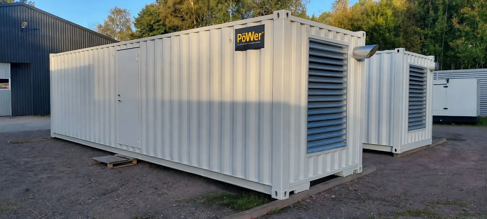 Containerbyggda elverk från PWR Power